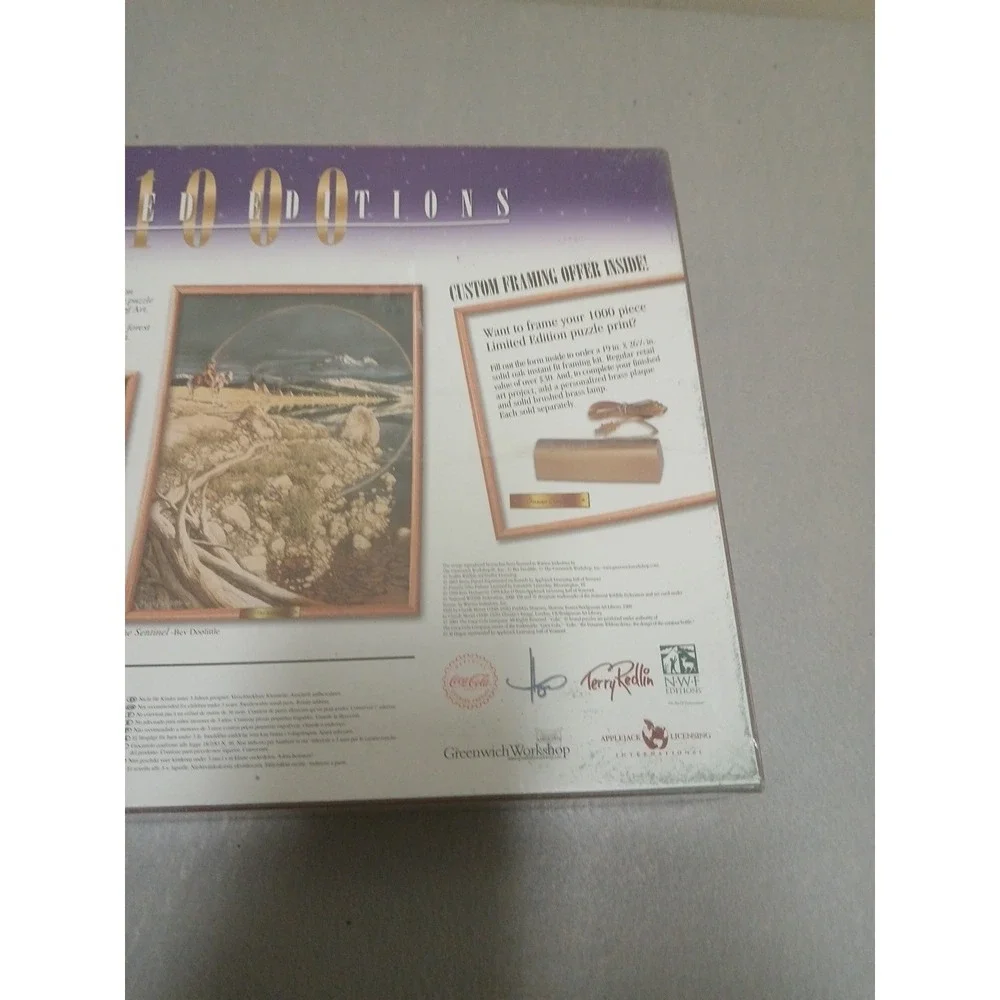 NEW SEALED RoseArt Erin Dertner Cozy Puzzle 97179 POETIC TEA TIME 1000 PCS